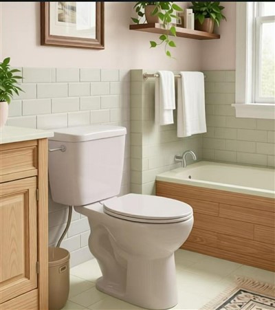 Kompatt Żewġ -Toilet Għall-Provvista tal-Kuntrattur