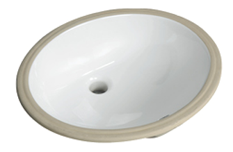 Ovali Undermount Bathroom Sink|Ċeramika, Ċertifikata UPC/CSA|Bejgħ bl-ingrossa u OEM Mill-Fabbrika